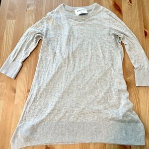 Babaton grey 1/4 sleeve shirt
